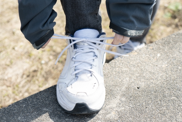 正しい靴で歩く